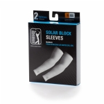 PGA Tour Golf Solar Block Sleeves- White - pga tour golf solar block sleeves  white - 1    - Hole In One Golf