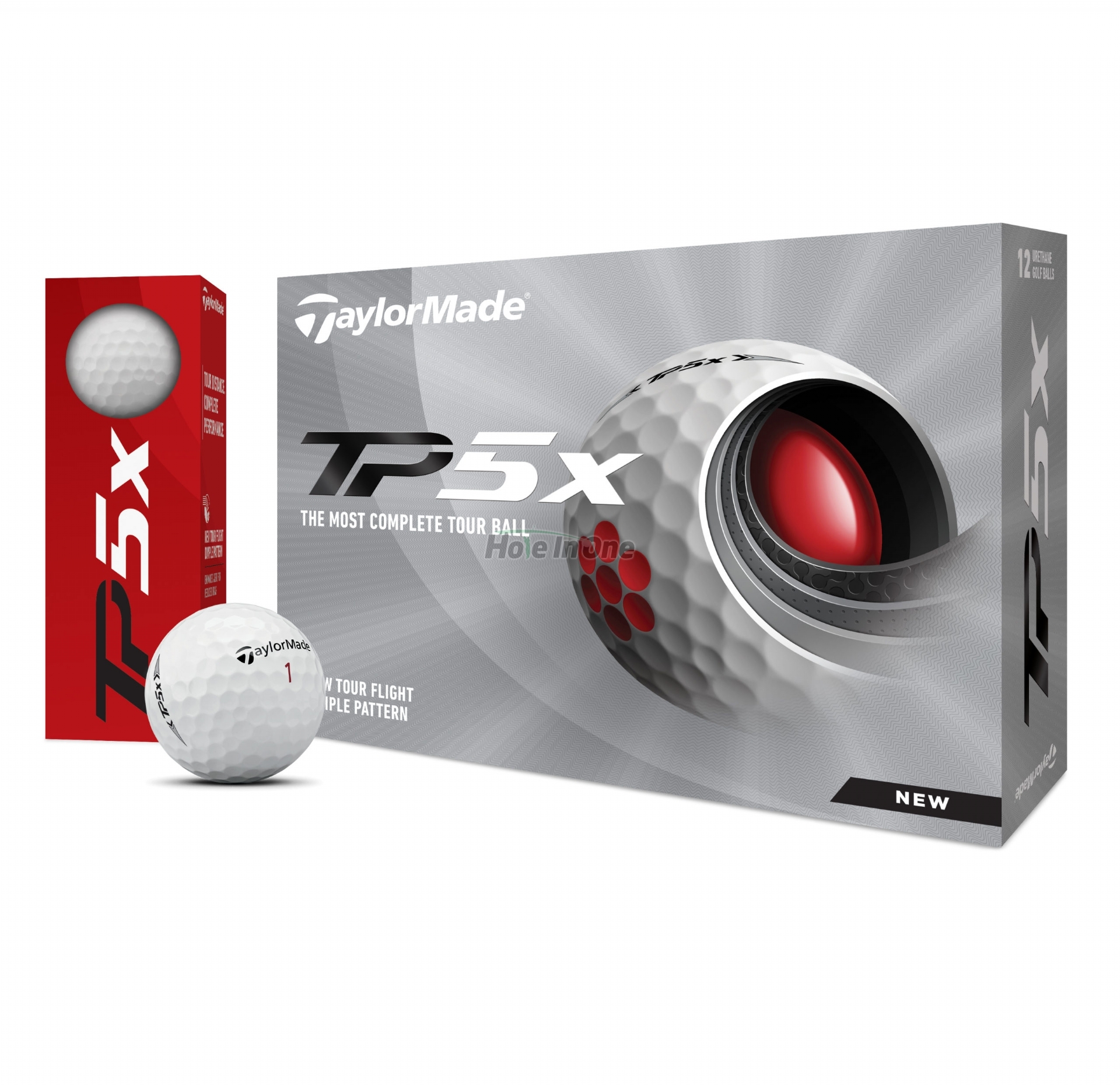 2021 TaylorMade TP5x Golf Balls Hole In One Golf Accessories