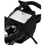 Bagboy Nitron Auto-Open Push Cart- Black/Red - bagboy nitron auto open push cart  battleship blackred - 6    - Hole In One Golf