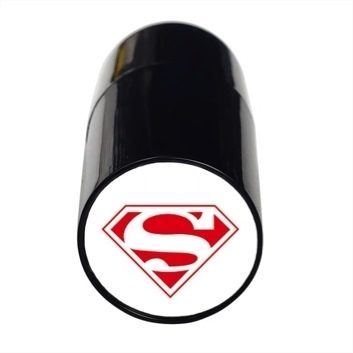Ball ID Stamp- Superman - ball id stamp  superman - 1    - Hole In One Golf