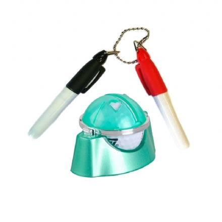 Deluxe Ball Line Marker Set - Hole In One Golf