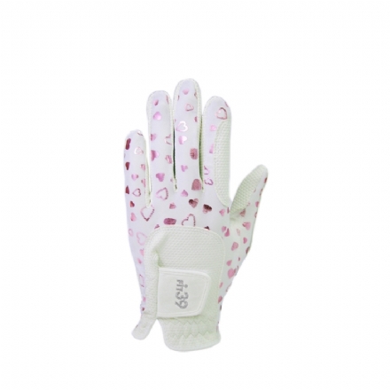 FIT 39 GLOVE- Pink Heart - fit 39 glove  pink heart - 1    - Hole In One Golf