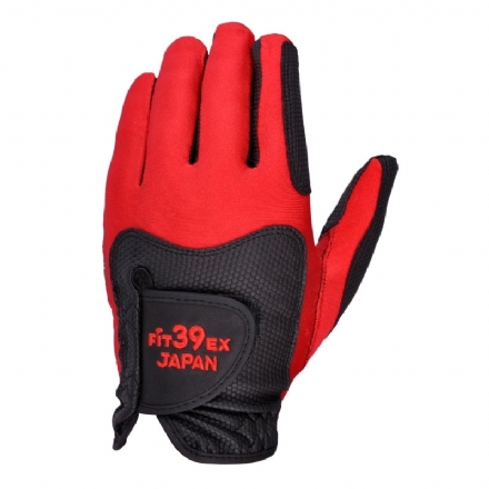 Fit 39 Ultimate golf glove- Red/black - Hole In One Golf