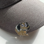 Magnetic ball marker hat clip- Comic Dog - magnetic ball marker hat clip  comic dog - 2    - Hole In One Golf