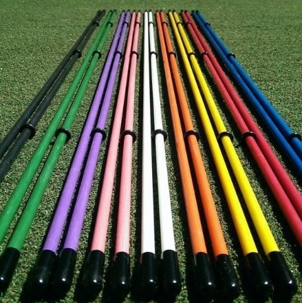 Premium Golf Alignment Sticks (2pcs) set - Hole In One Golf