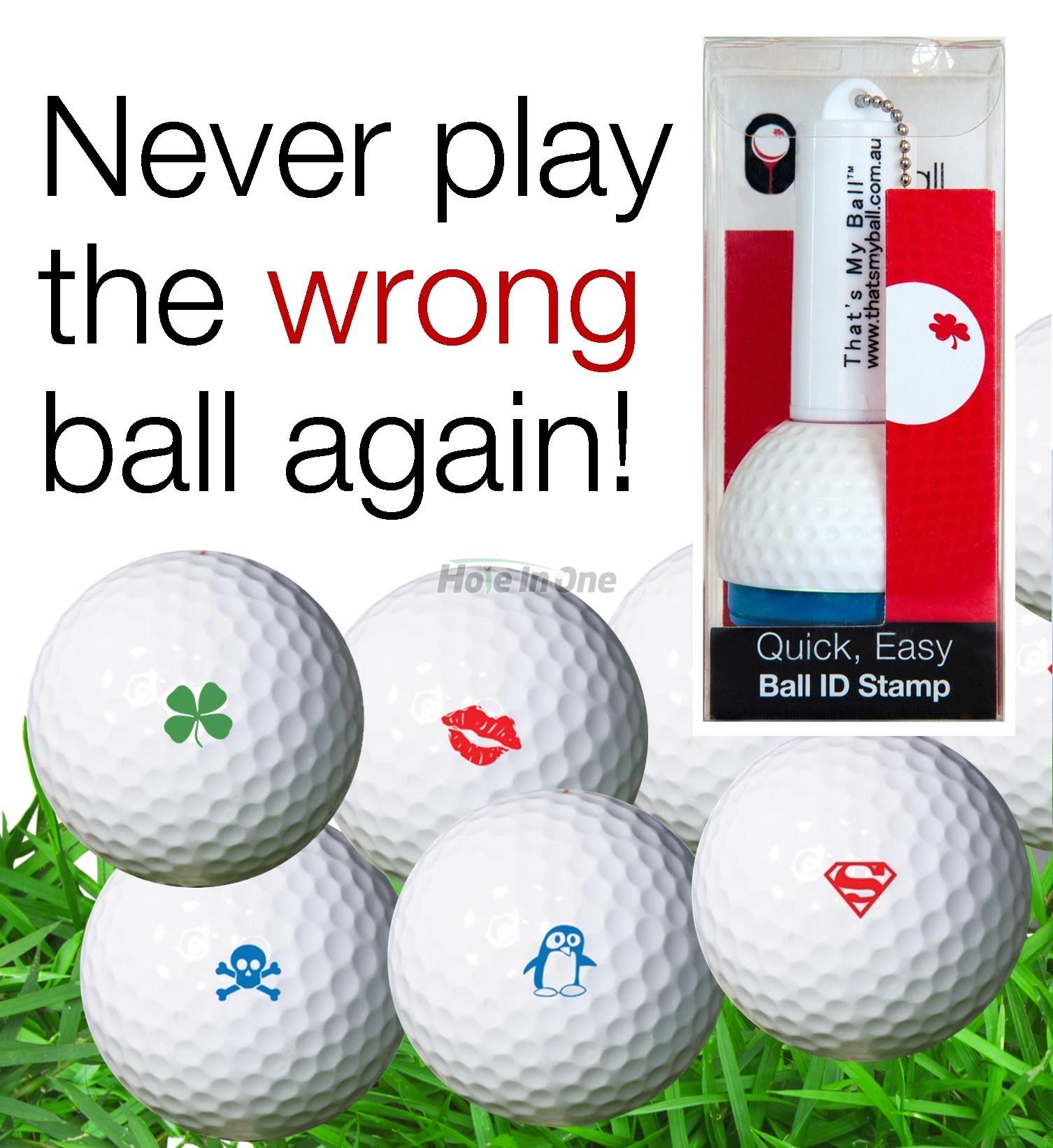 That's my ball ID StampBulldog Hole In One Golf Accessories Specialist. Ball Marker