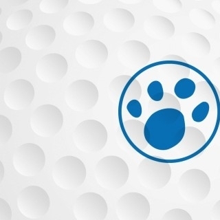 That's my ball ID Stamp-Paw print - Hole In One Golf